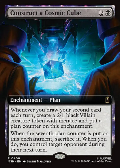 Construct a Cosmic Cube Magic: The Gathering card