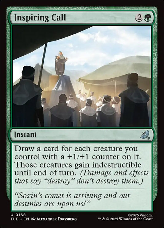 Inspiring Call card image
