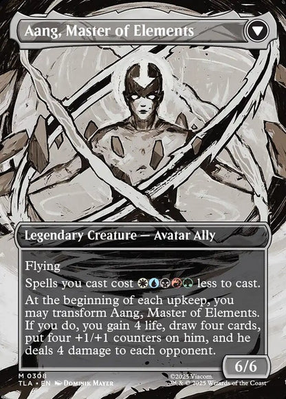 Aang, Master of Elements