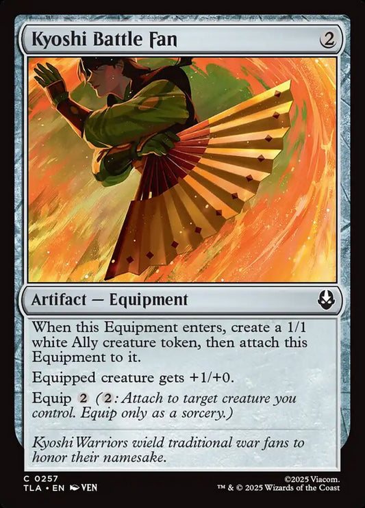 Kyoshi Battle Fan (Avatar: The Last Airbender)