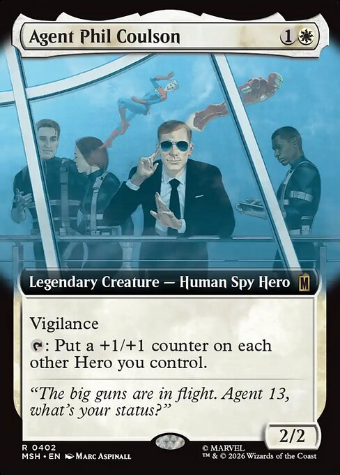 Agent Phil Coulson Magic: The Gathering card