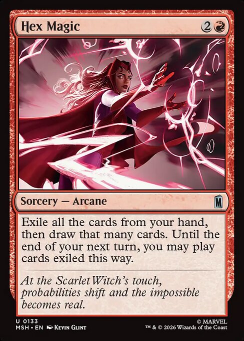 Hex Magic Magic: The Gathering card