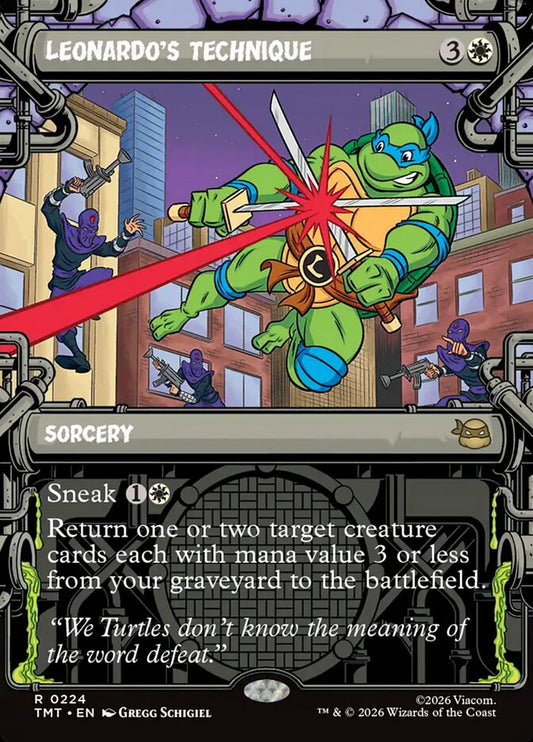 Leonardo's Technique card image