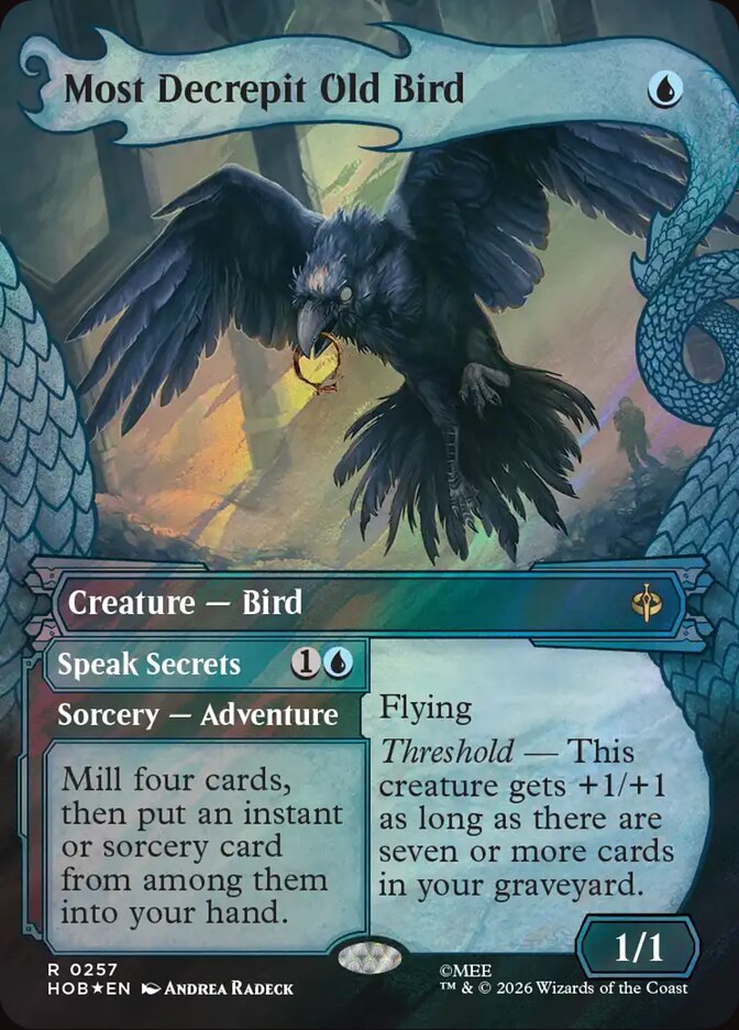 Most Decrepit Old Bird // Speak Secrets card image