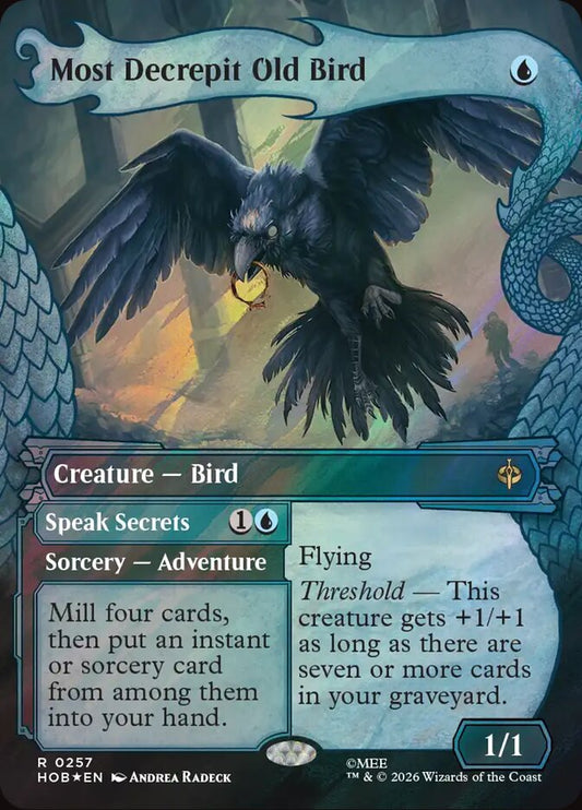 Most Decrepit Old Bird // Speak Secrets card image