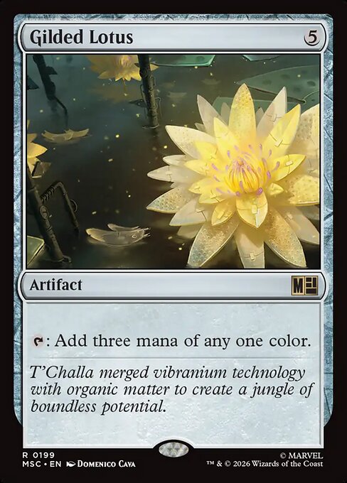Gilded Lotus Magic: The Gathering card