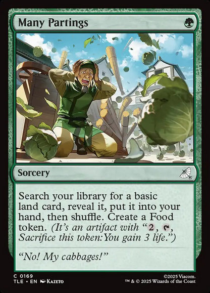 Many Partings card image