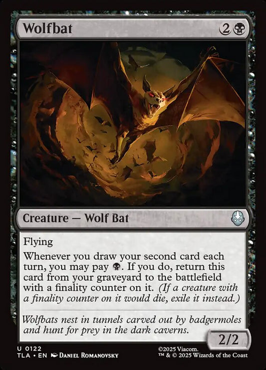 Wolfbat Magic: The Gathering card