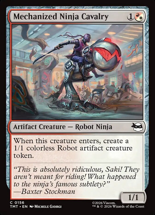 Mechanized Ninja Cavalry card image