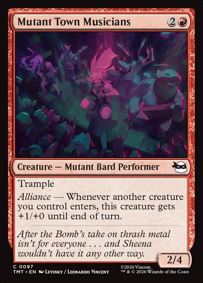 Mutant Town Musicians card image