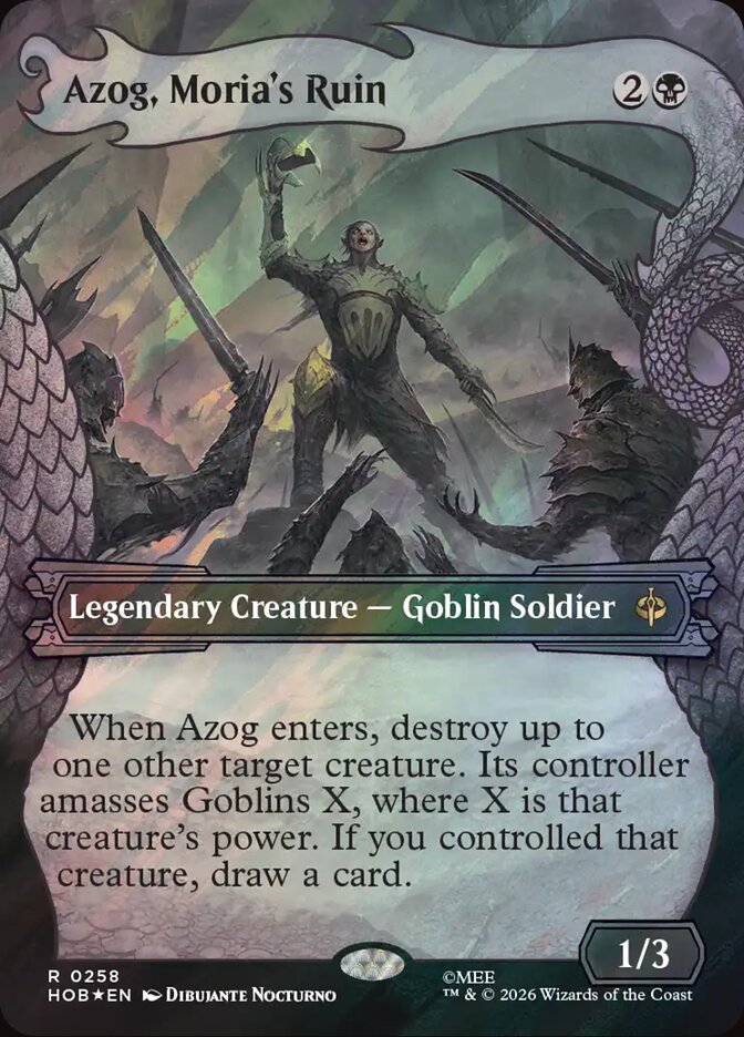 Azog, Moria's Ruin card image