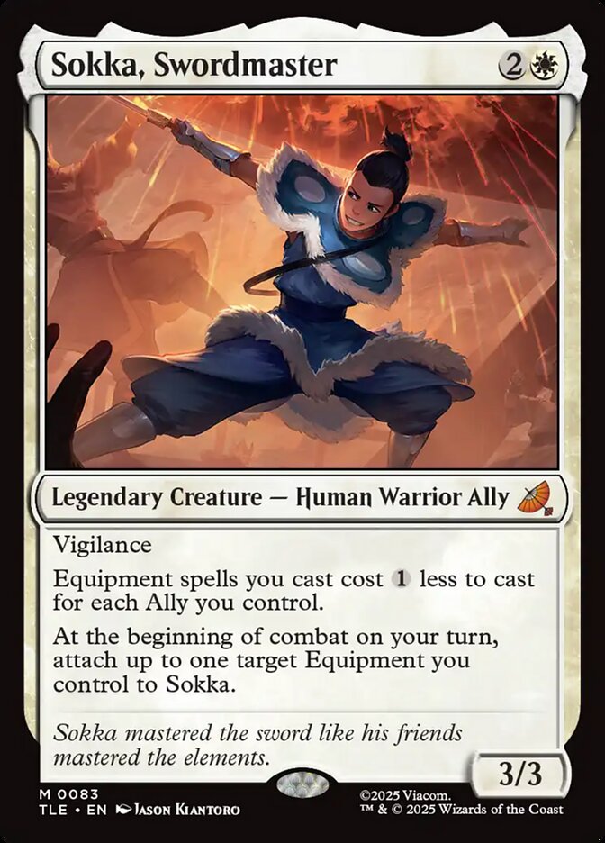 Sokka, Swordmaster card image