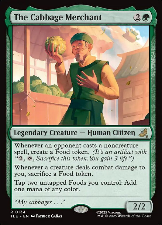 The Cabbage Merchant card image