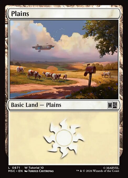 Plains Magic: The Gathering card