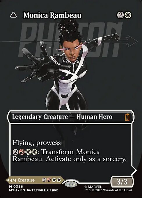 Monica Rambeau Magic: The Gathering card