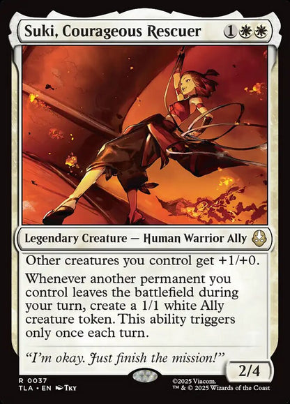 Suki, Courageous Rescuer Magic: The Gathering card
