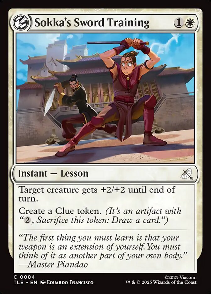 Sokka's Sword Training card image