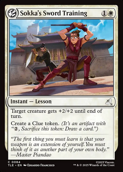 Sokka's Sword Training card image
