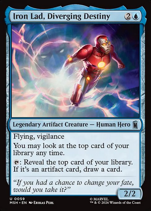 Iron Lad, Diverging Destiny Magic: The Gathering card