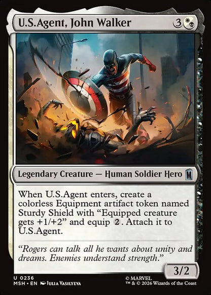 U.S.Agent, John Walker Magic: The Gathering card