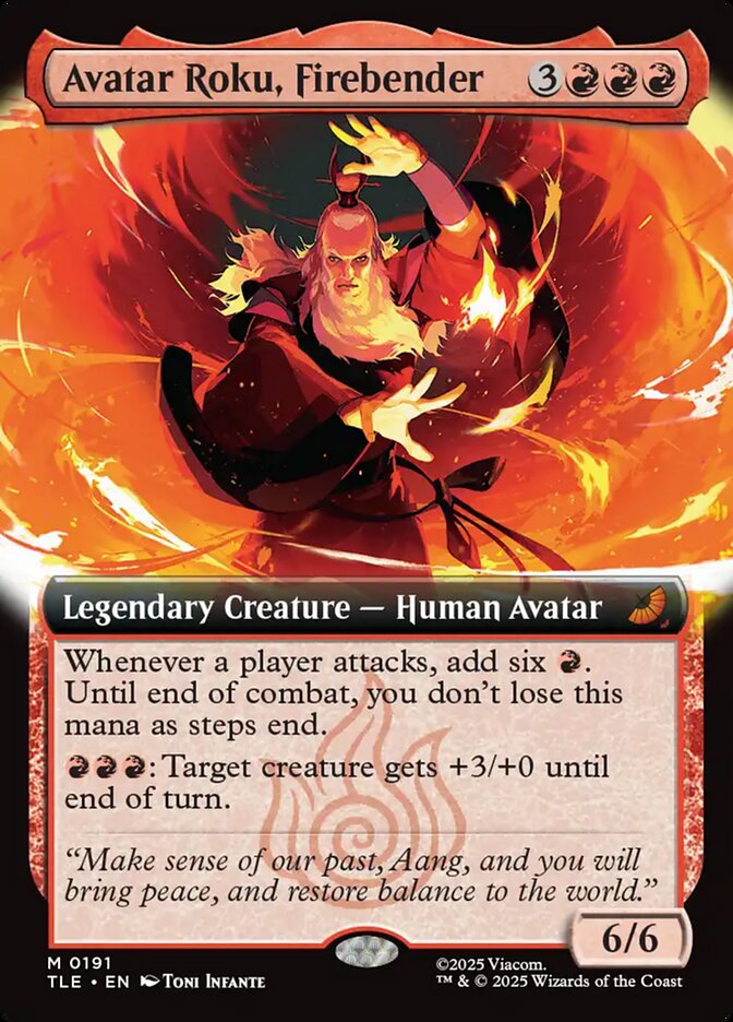 Avatar Roku, Firebender card image