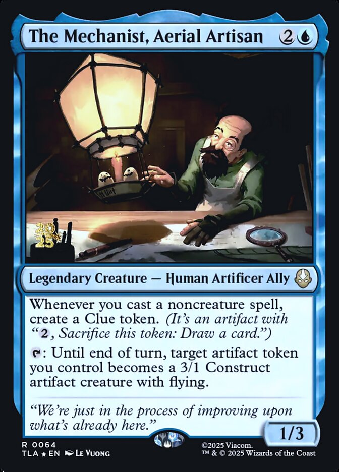The Mechanist, Aerial Artisan card image