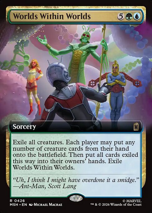 Worlds Within Worlds Magic: The Gathering card