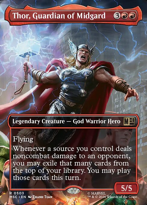 Thor, Guardian of Midgard Magic: The Gathering card