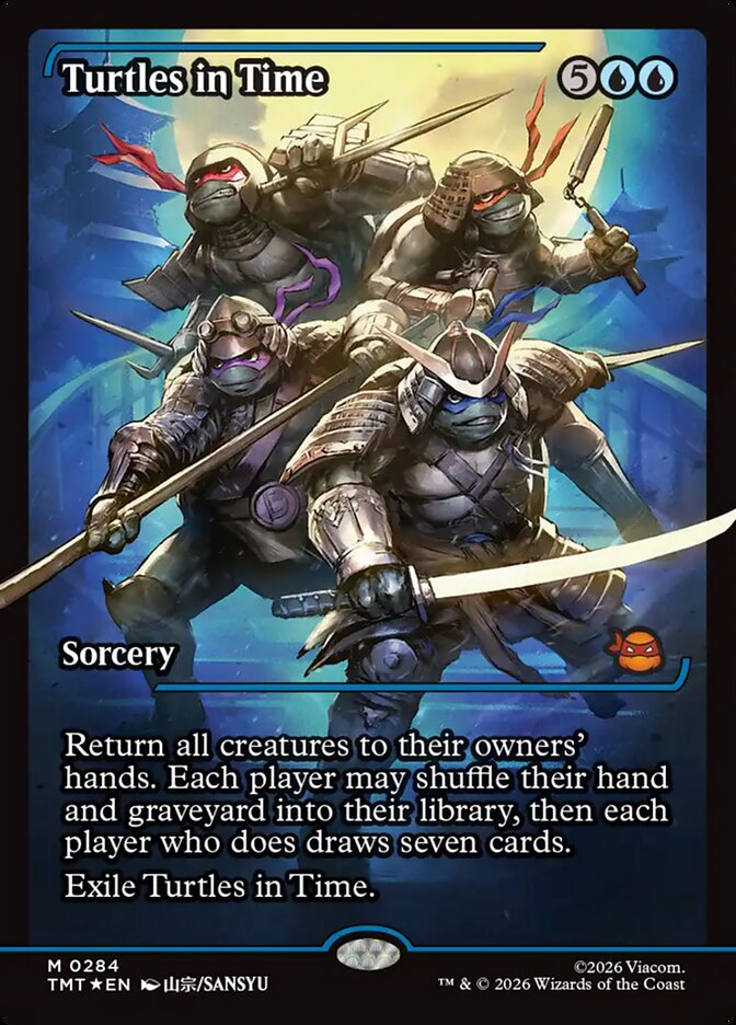 Turtles in Time card image
