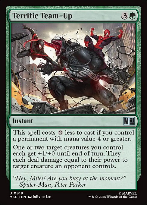 Terrific Team-Up Magic: The Gathering card