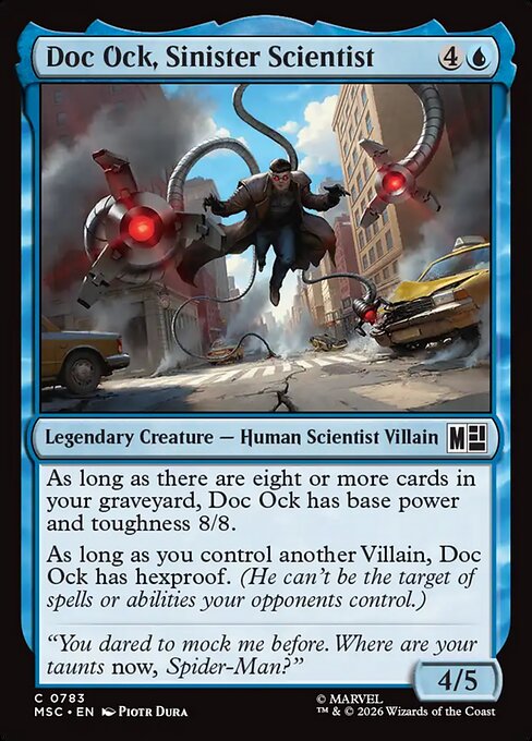 Doc Ock, Sinister Scientist Magic: The Gathering card