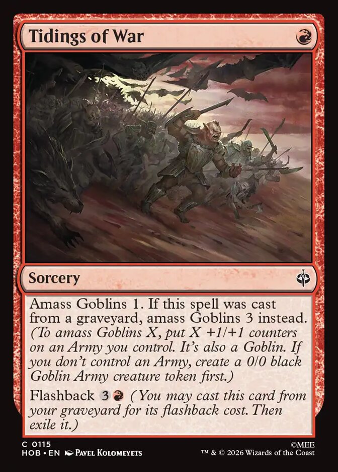 Tidings of War card image