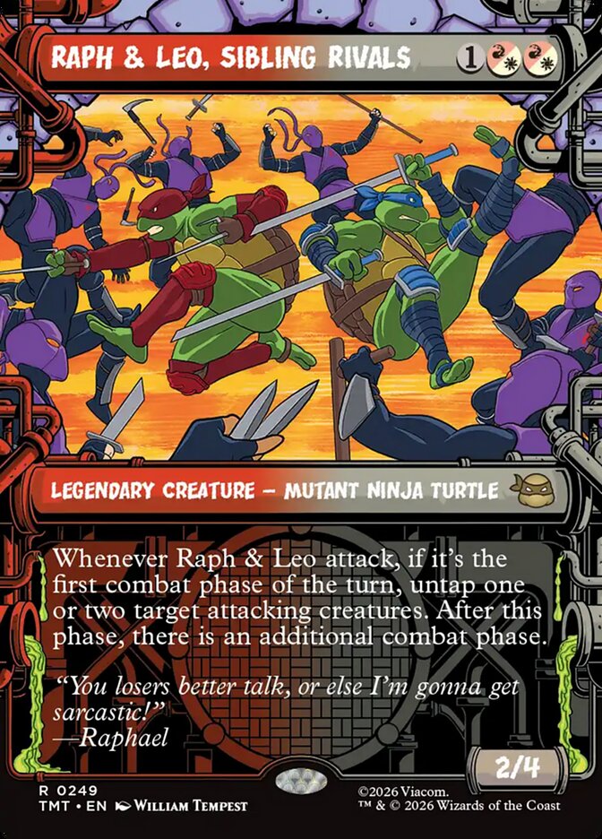 Raph & Leo, Sibling Rivals card image