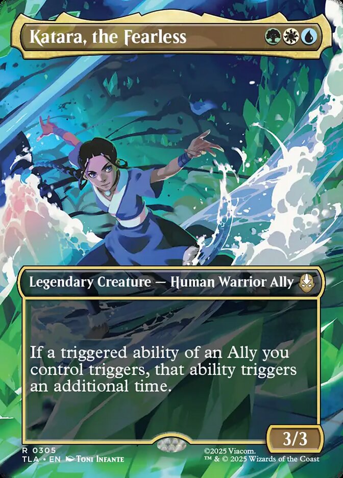 Katara, the Fearless Magic: The Gathering card