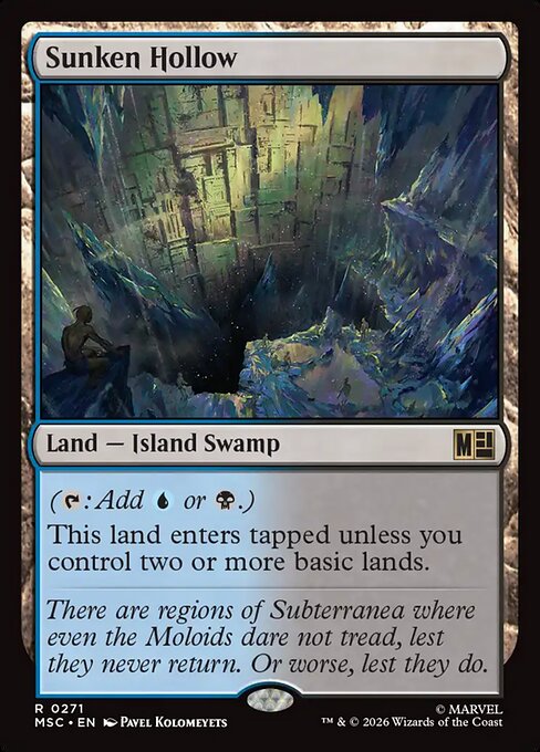 Sunken Hollow Magic: The Gathering card