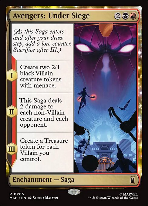 Avengers: Under Siege Magic: The Gathering card