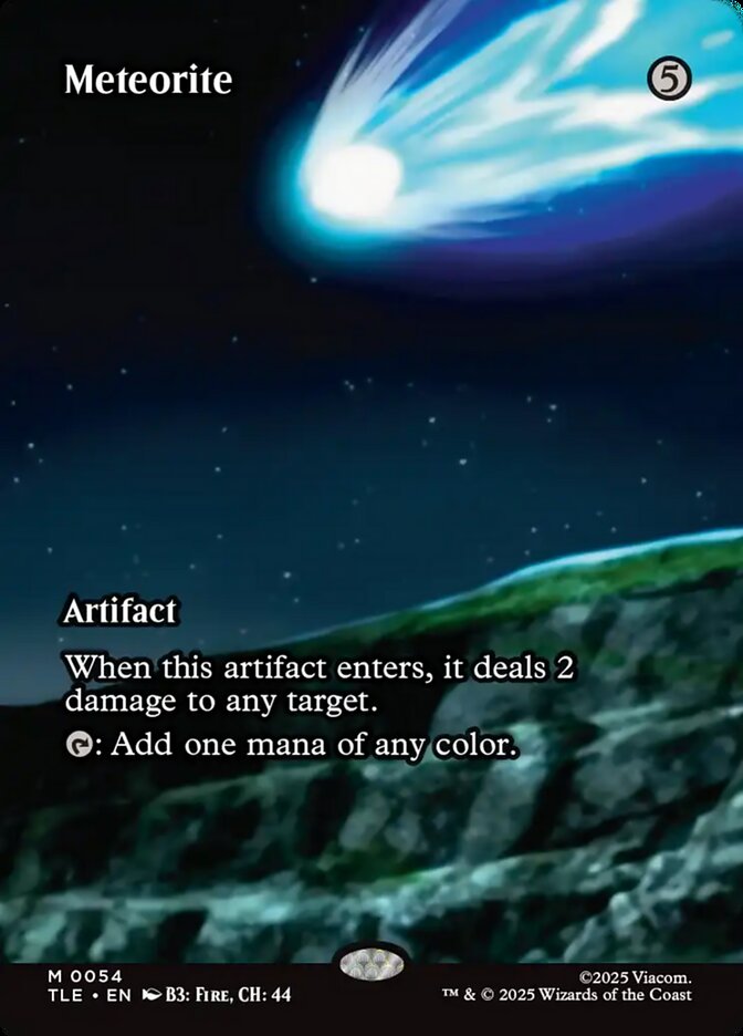 Meteorite card image