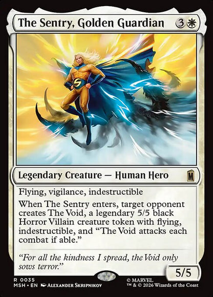 The Sentry, Golden Guardian Magic: The Gathering card