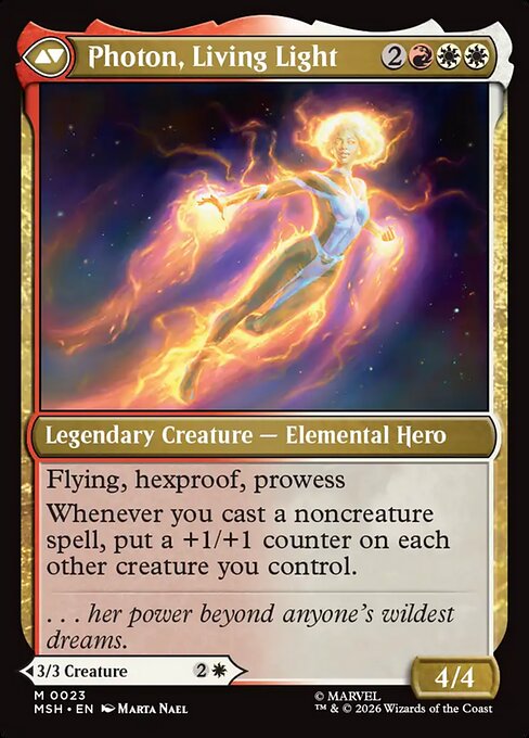 Photon, Living Light Magic: The Gathering card