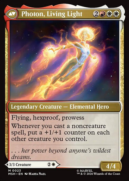 Photon, Living Light Magic: The Gathering card