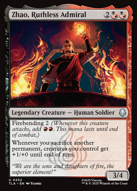 Zhao, Ruthless Admiral Magic: The Gathering card