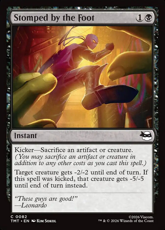 Stomped by the Foot card image