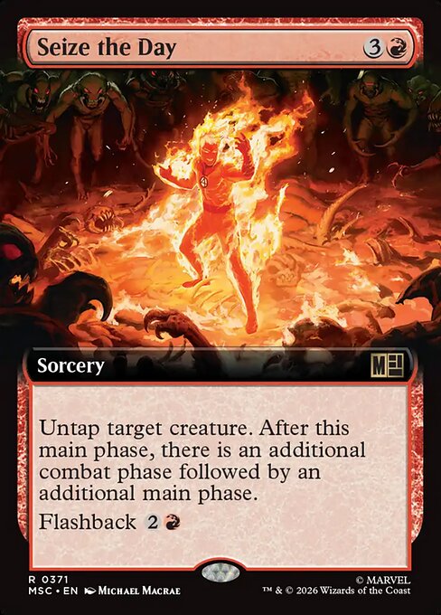 Seize the Day Magic: The Gathering card