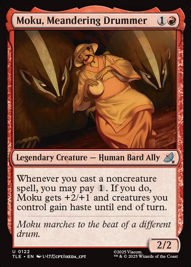 Moku, Meandering Drummer card image
