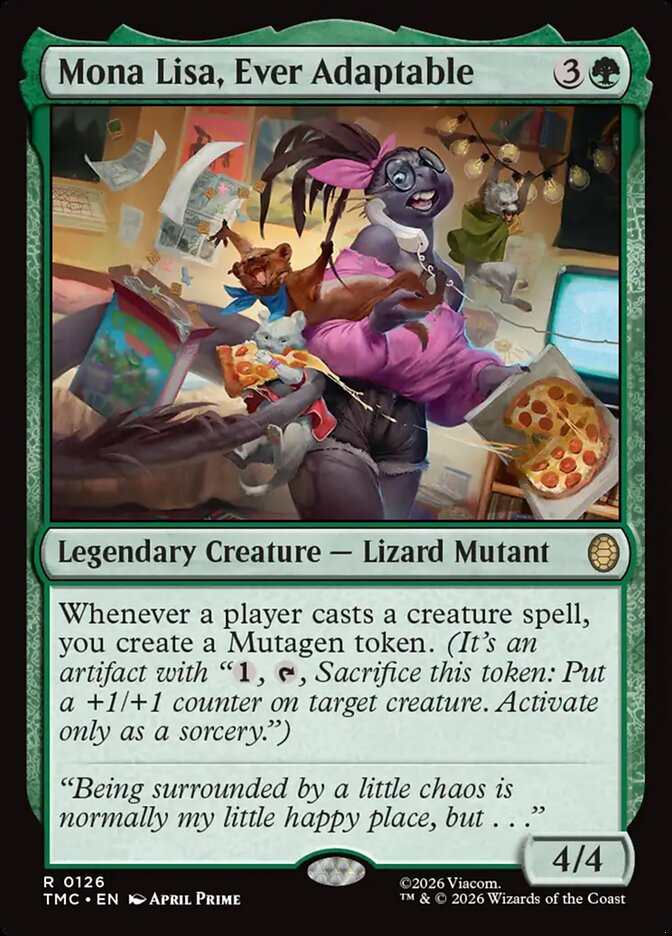 Mona Lisa, Ever Adaptable card image