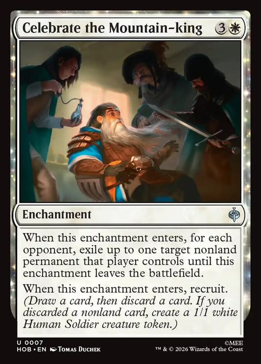 Celebrate the Mountain-king card image