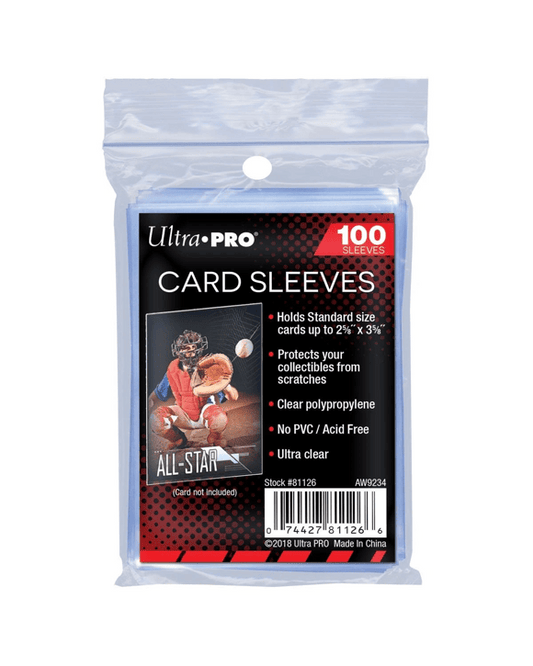 100 Pack Trading Card Penny Sleeves