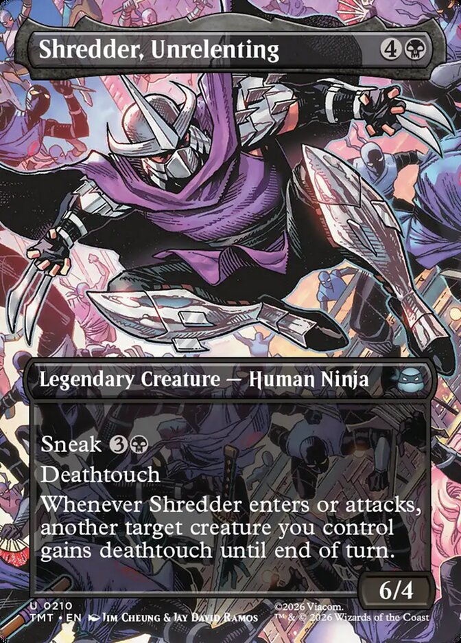 Shredder, Unrelenting card image