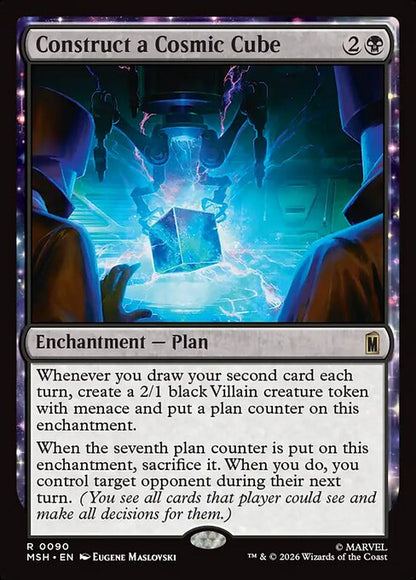 Construct a Cosmic Cube Magic: The Gathering card