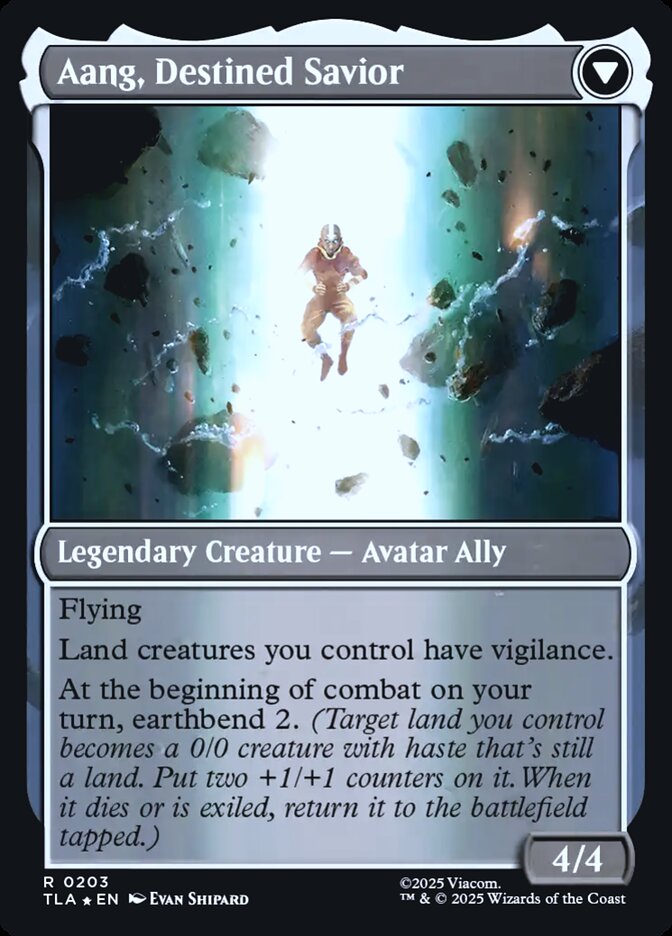 Aang, Destined Savior card image